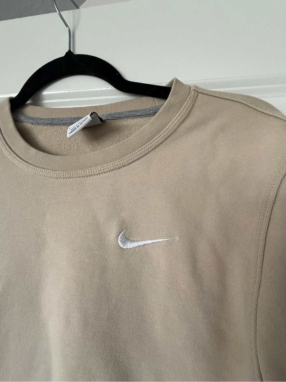 Nike Crewneck Sweatshirt in Beige